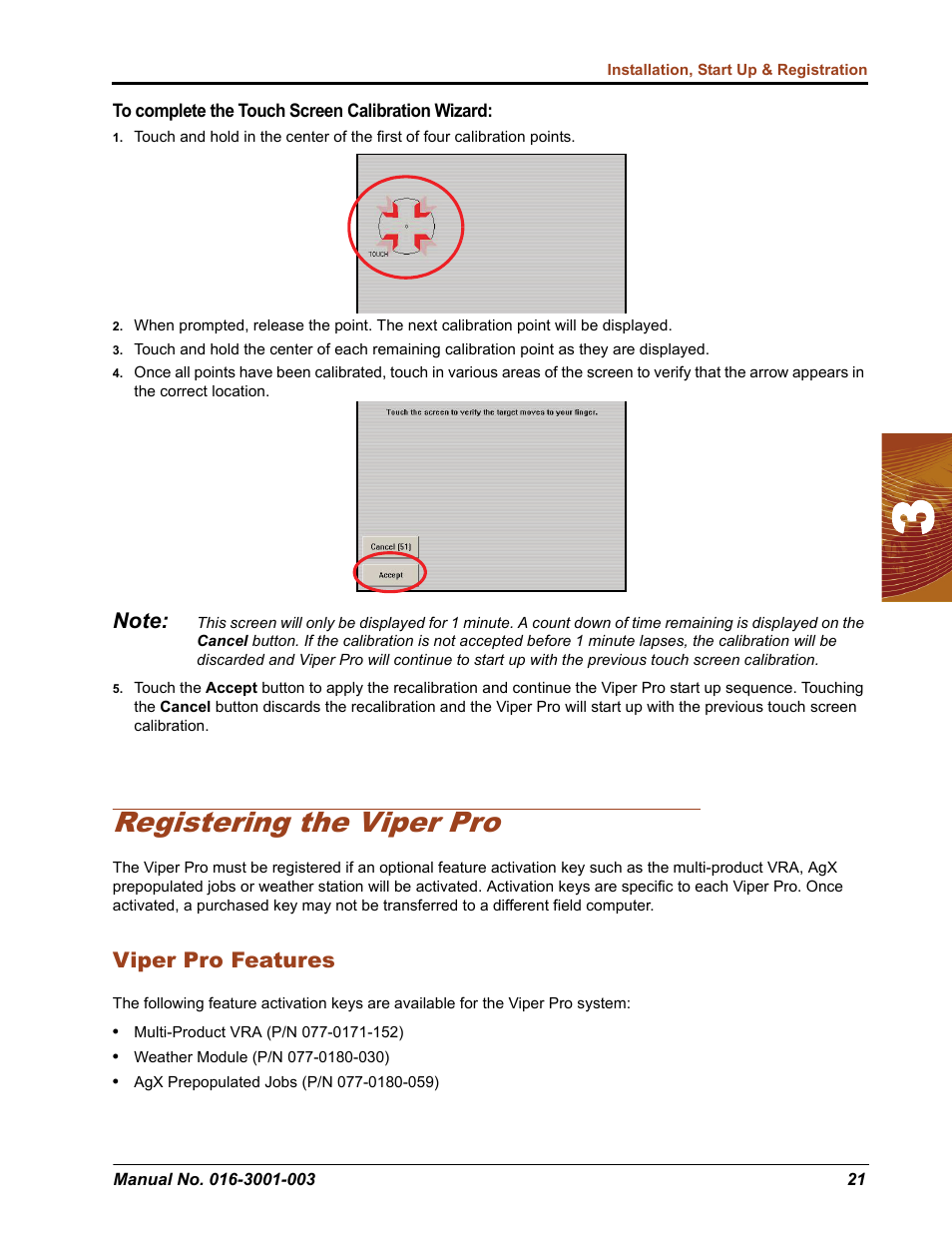 Registering the viper pro, Viper pro features | Seed Hawk Raven 2012 User Manual | Page 33 / 286
