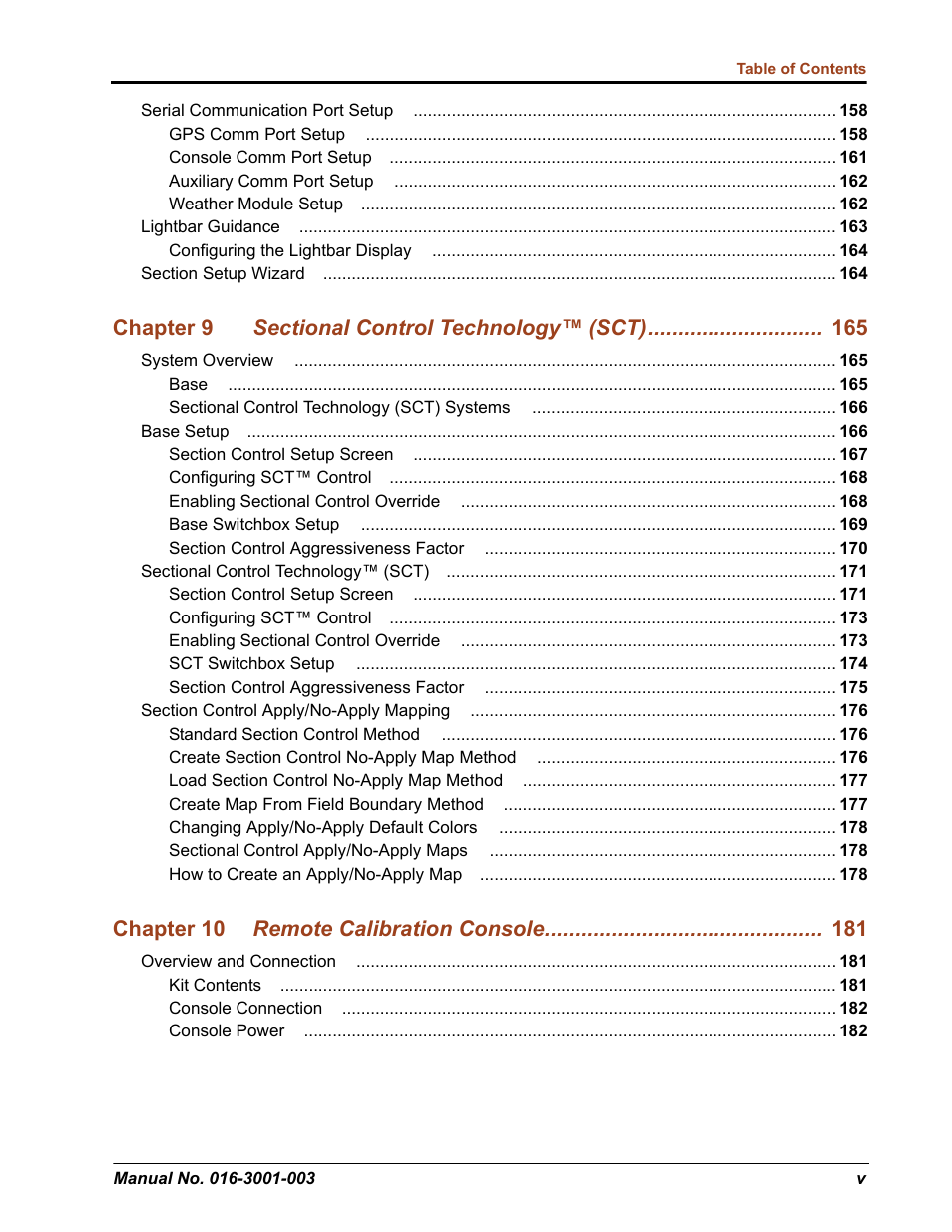 Chapter 10 remote calibration console | Seed Hawk Raven 2012 User Manual | Page 7 / 286