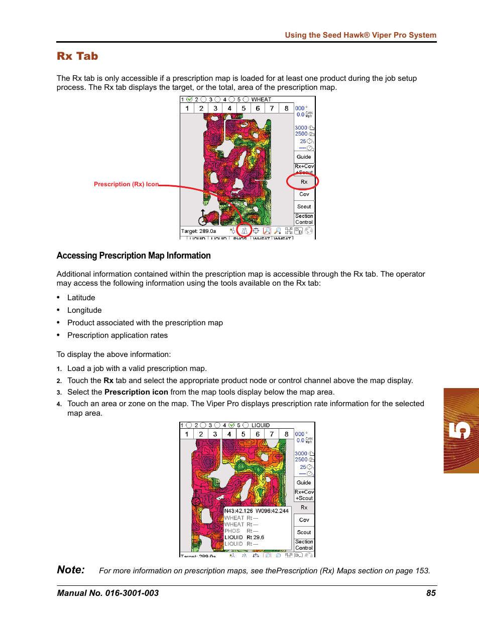 Rx tab | Seed Hawk Raven 2012 User Manual | Page 97 / 286