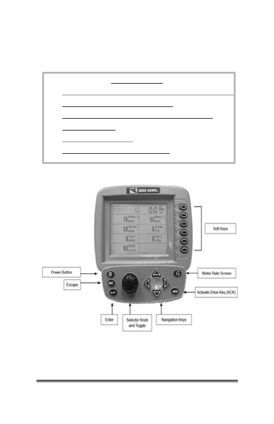 2 calibration summary - loup iii | Seed Hawk LOUP III & VIPER PRO 2013 - Hydraulic Drive Calibration Guide User Manual | Page 10 / 49