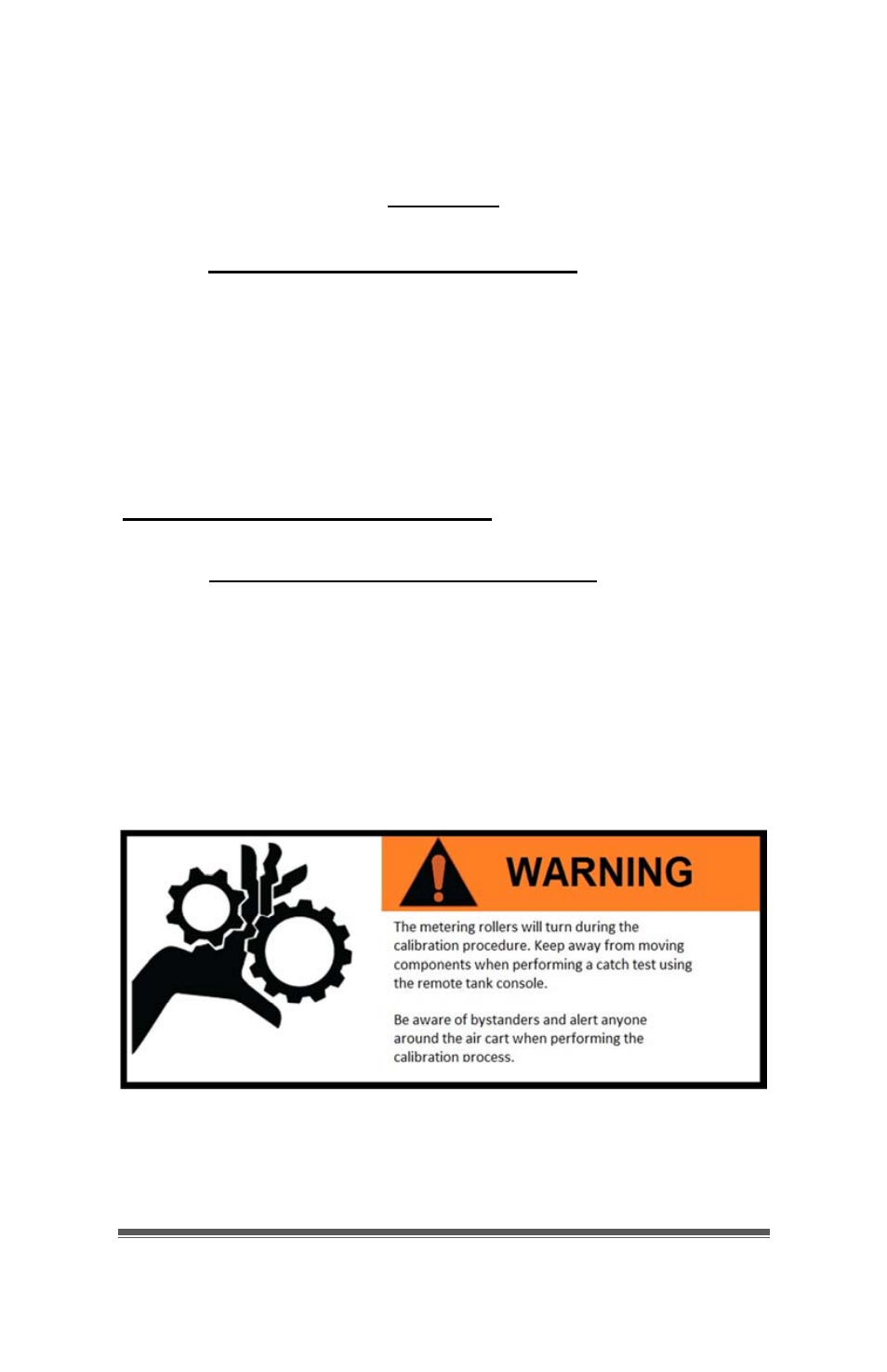 Seed Hawk LOUP III & VIPER PRO 2013 - Hydraulic Drive Calibration Guide User Manual | Page 6 / 49