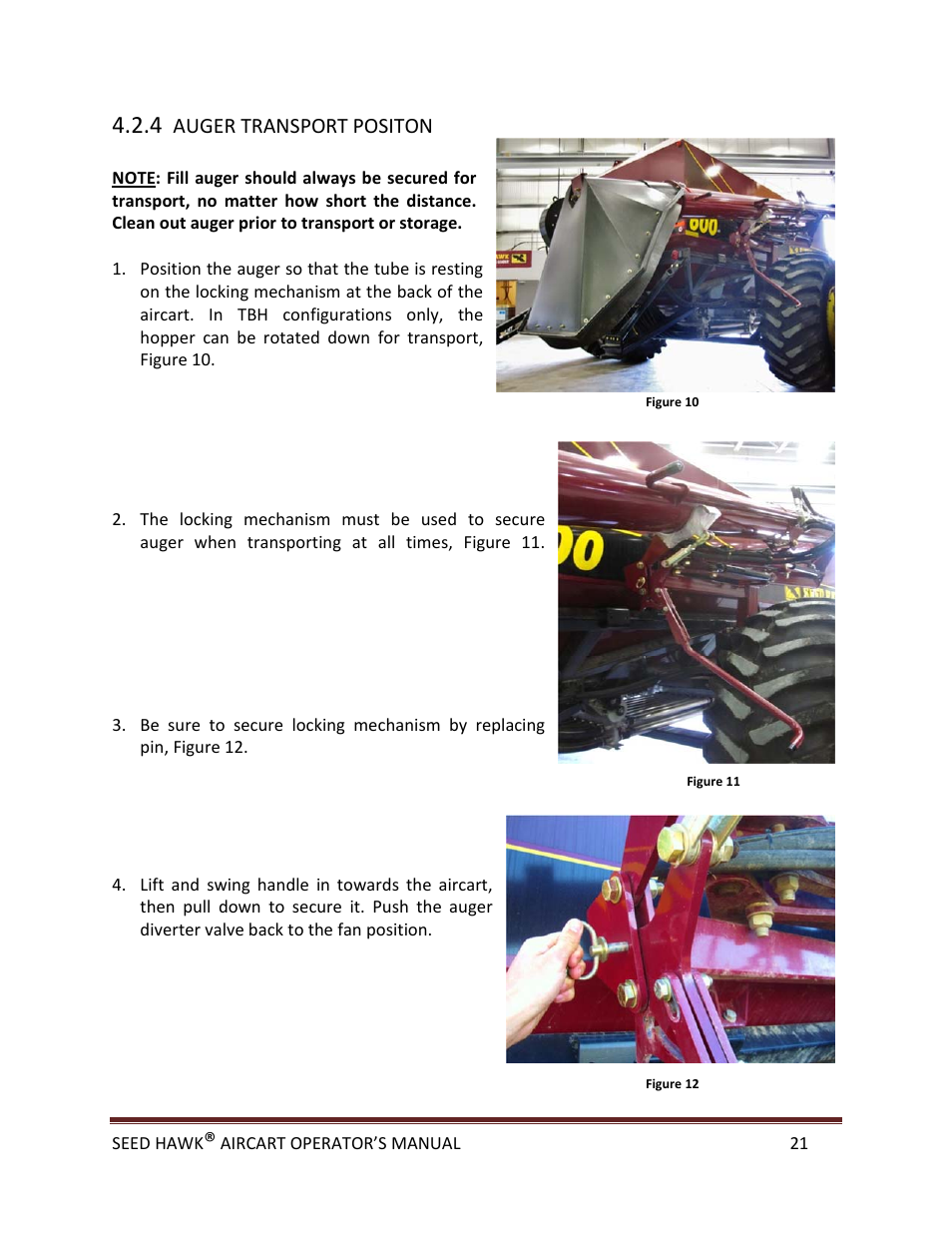 Seed Hawk AIRCART 2013 User Manual | Page 26 / 99