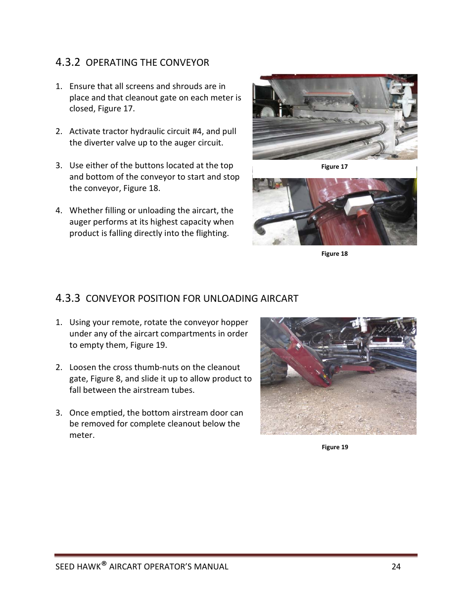 Seed Hawk AIRCART 2013 User Manual | Page 29 / 99