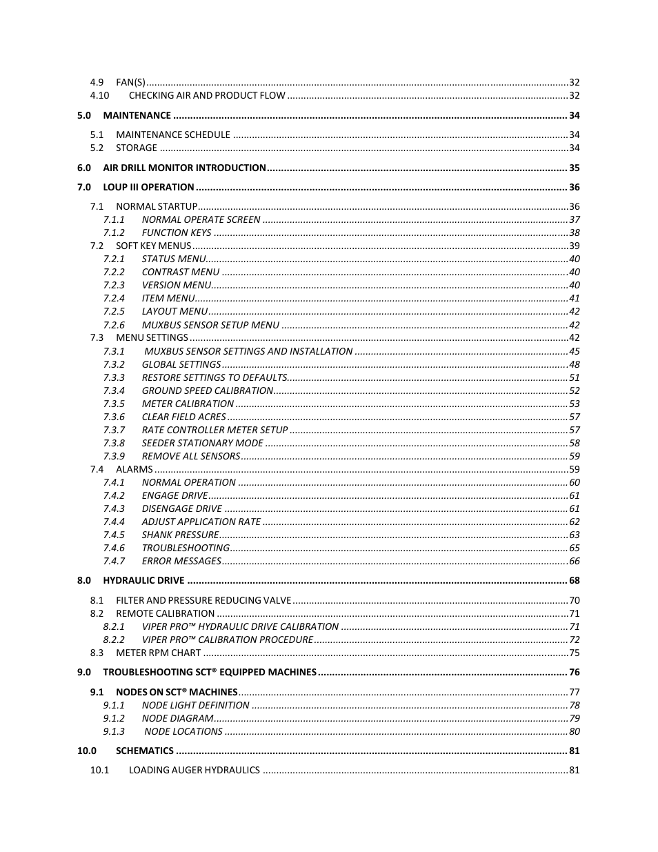 Seed Hawk AIRCART 2013 User Manual | Page 4 / 99
