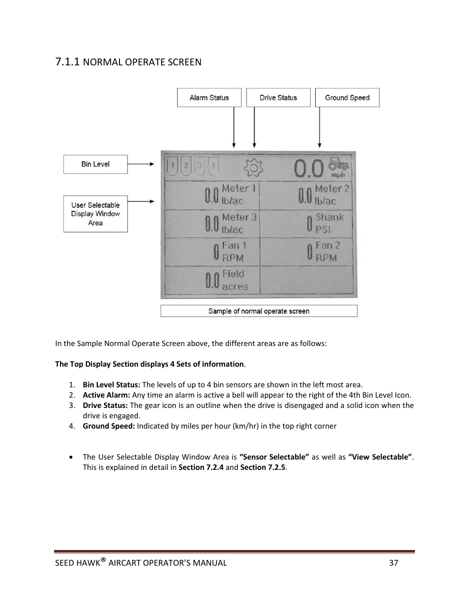 Seed Hawk AIRCART 2013 User Manual | Page 42 / 99