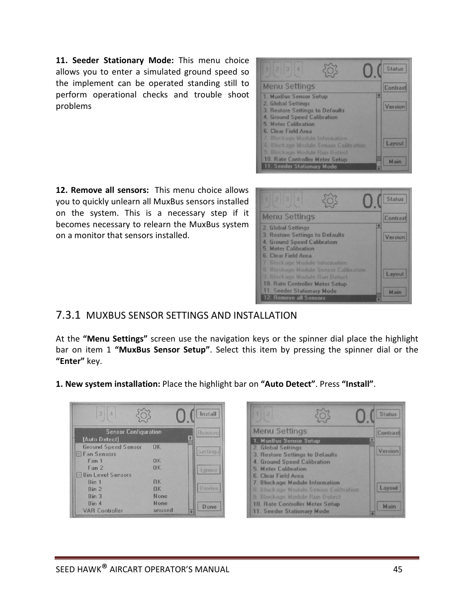 Seed Hawk AIRCART 2013 User Manual | Page 50 / 99