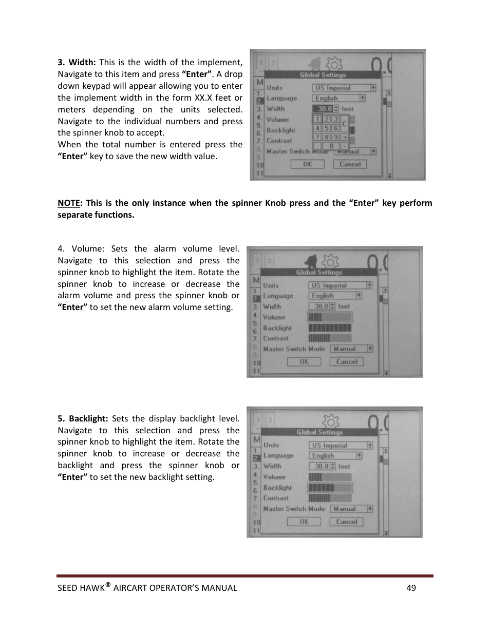 Seed Hawk AIRCART 2013 User Manual | Page 54 / 99