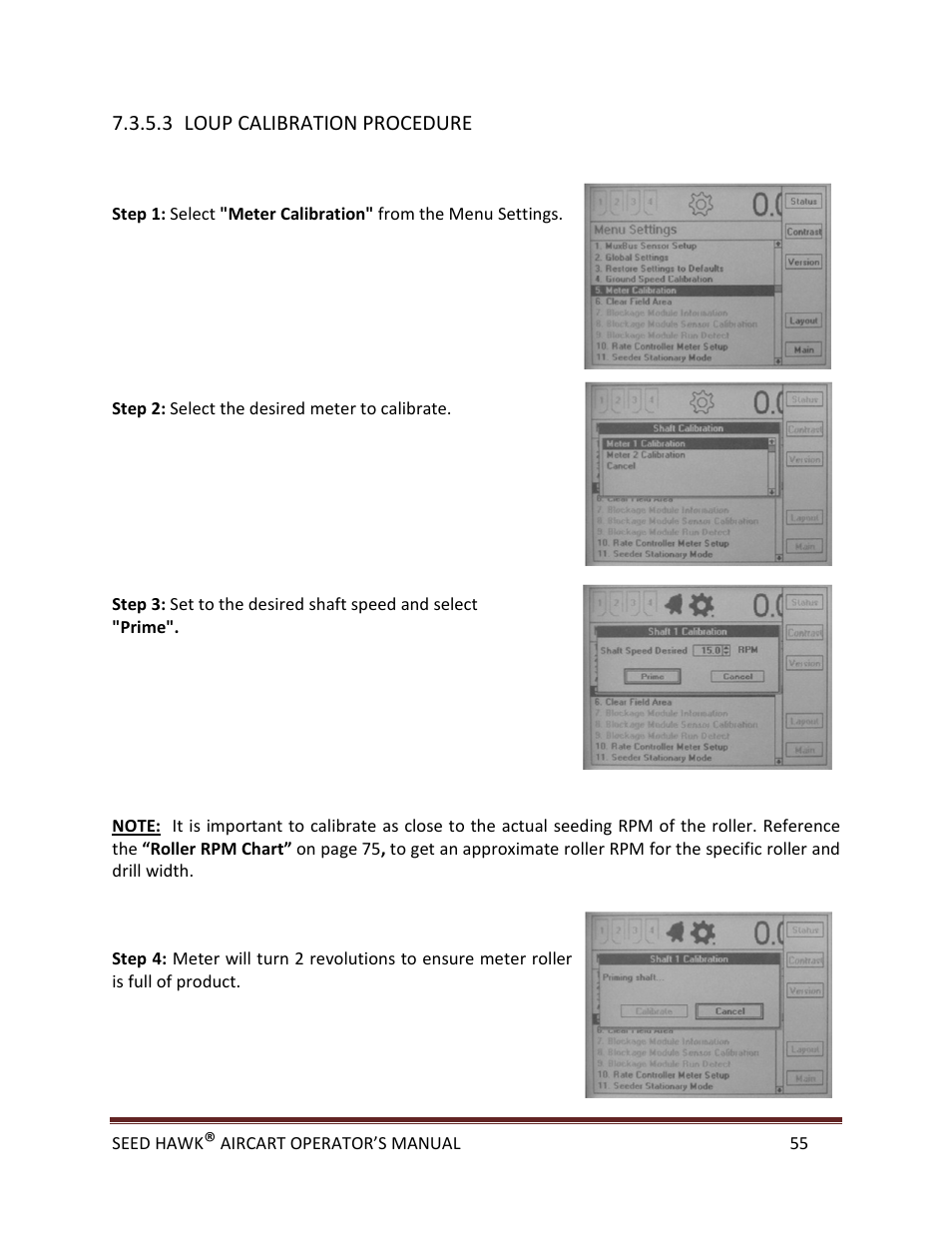 Seed Hawk AIRCART 2013 User Manual | Page 60 / 99