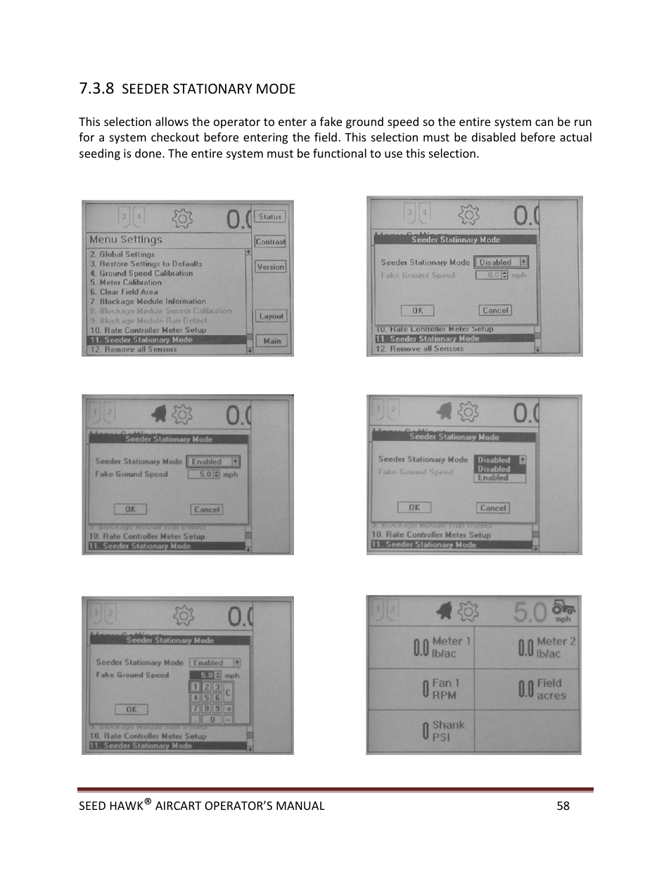 Seed Hawk AIRCART 2013 User Manual | Page 63 / 99