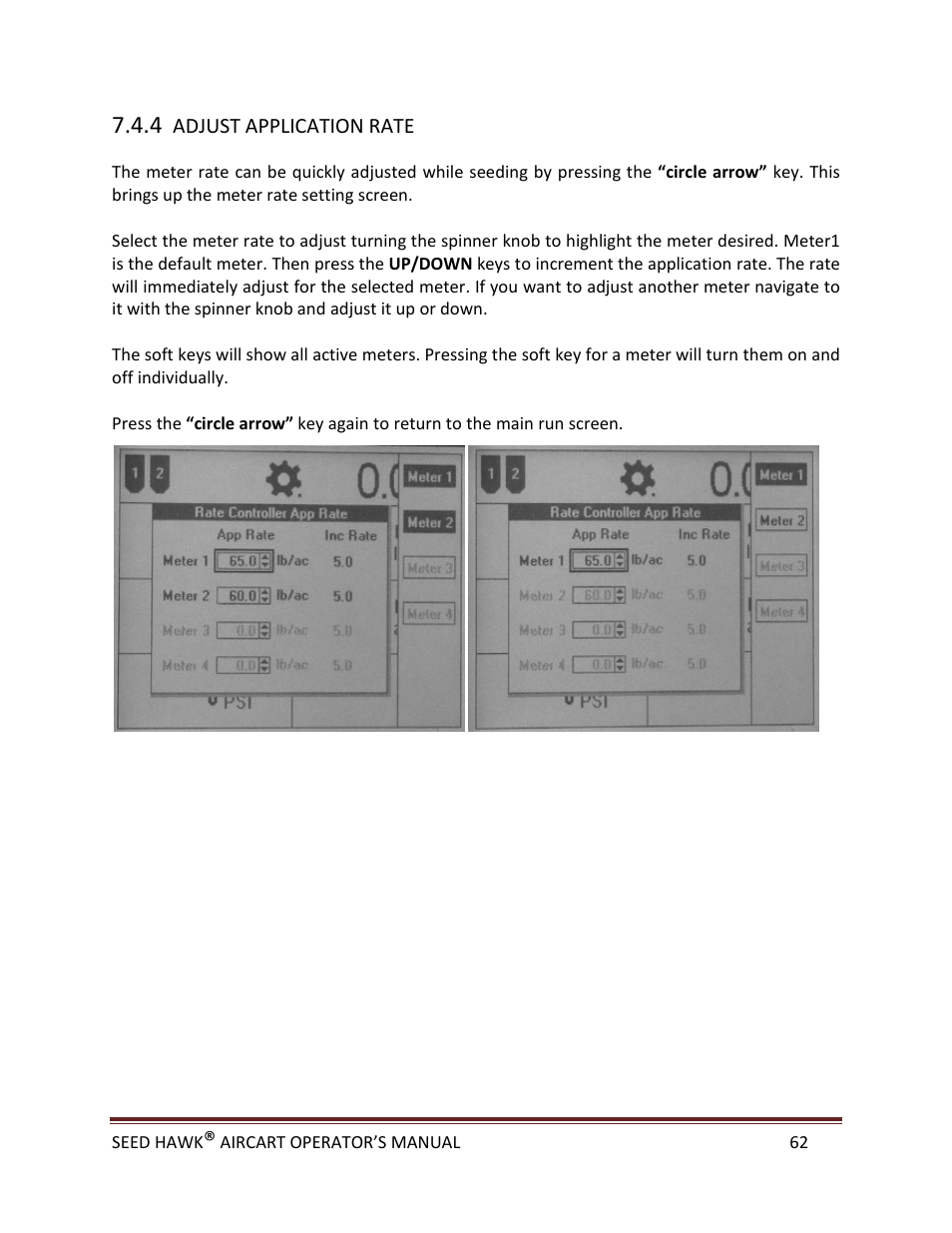 Seed Hawk AIRCART 2013 User Manual | Page 67 / 99