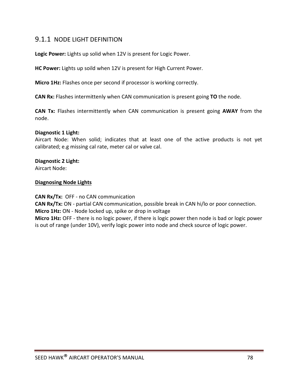 Seed Hawk AIRCART 2013 User Manual | Page 83 / 99