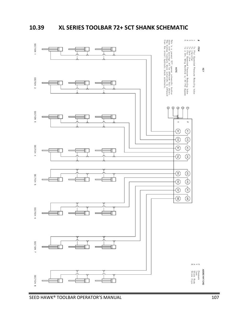 Seed Hawk TOOLBAR 2013 45 & XL SERIES User Manual | Page 107 / 113