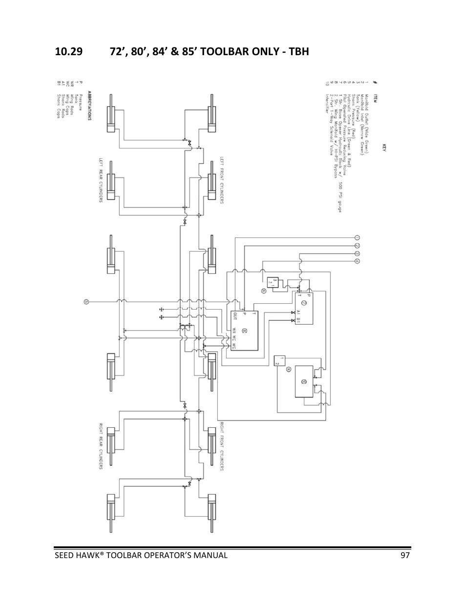 Seed Hawk TOOLBAR 2013 45 & XL SERIES User Manual | Page 97 / 113