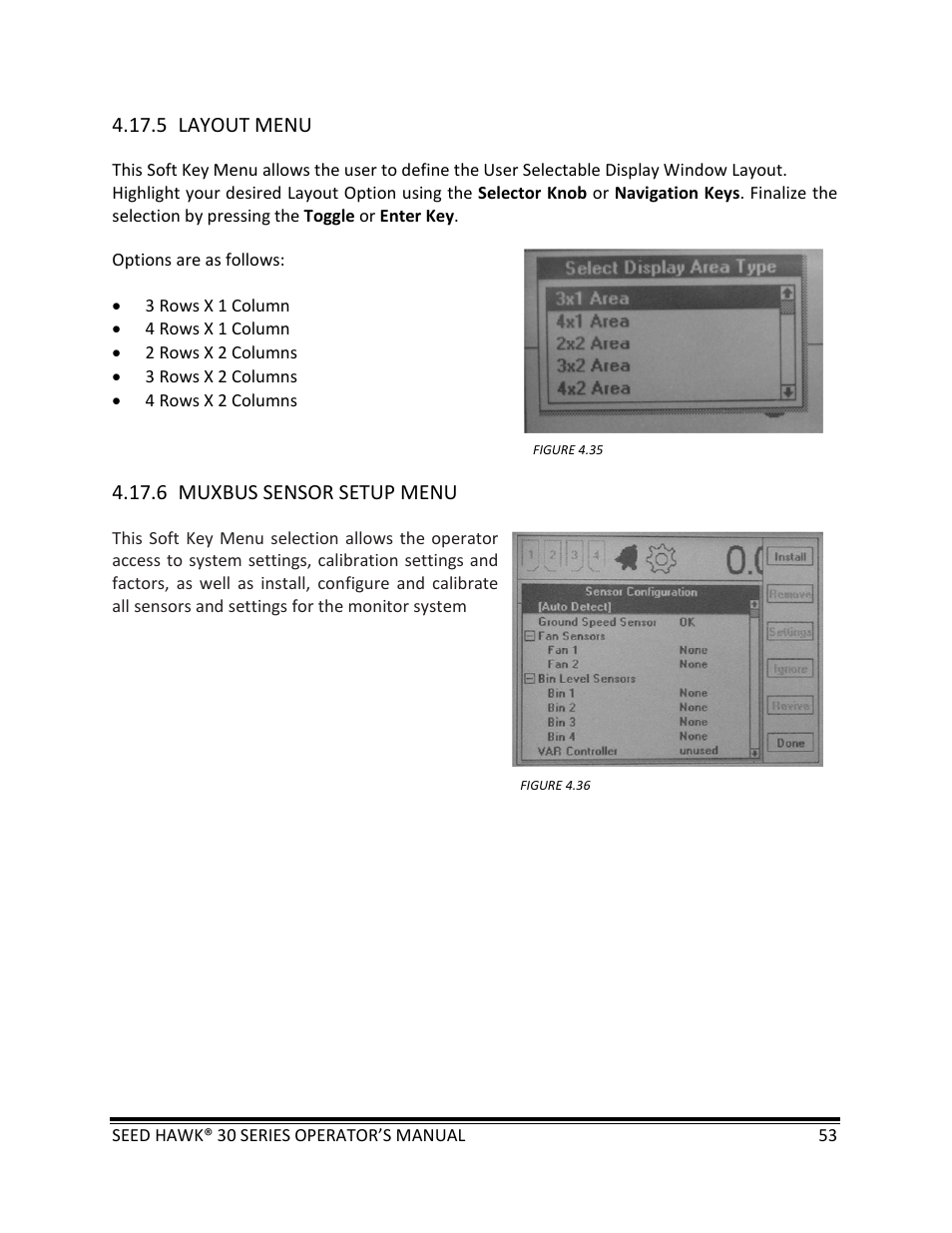 Seed Hawk 30 SERIES: 600C & 800C 2013 User Manual | Page 53 / 127