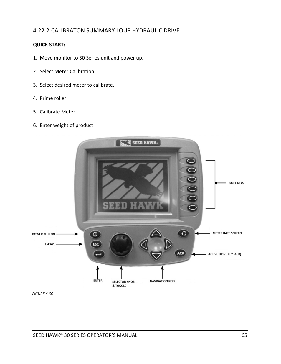 Seed Hawk 30 SERIES: 600C & 800C 2013 User Manual | Page 65 / 127