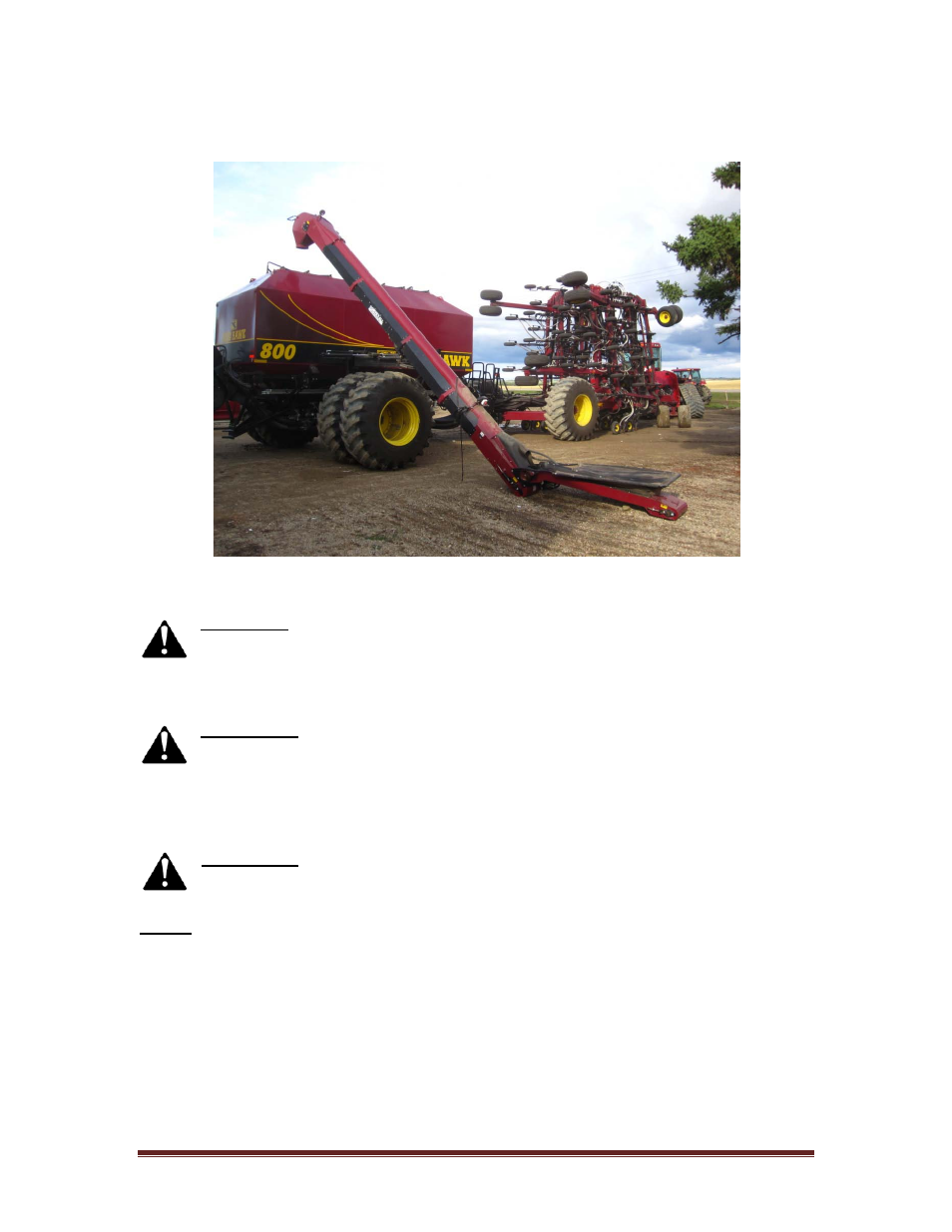 3 fill conveyor, Fill conveyor | Seed Hawk AIRCART 2012 User Manual | Page 27 / 80