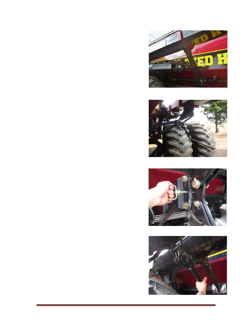 Conveyor transport position, 4 conveyor transport position | Seed Hawk AIRCART 2012 User Manual | Page 30 / 80