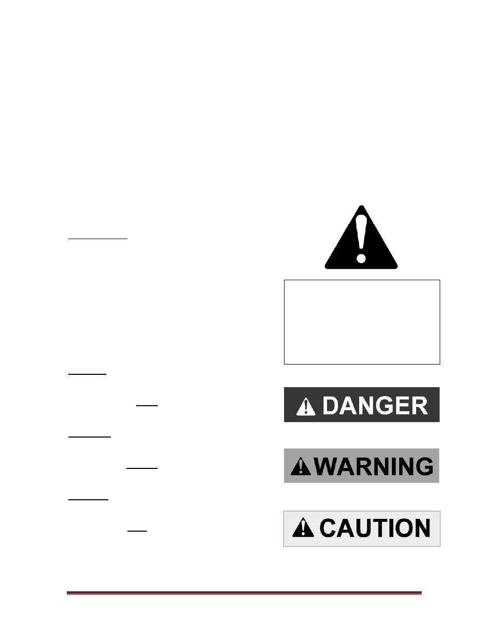 0 safety, 1 safety alert symbol, 1 signal words | Safety alert symbol | Seed Hawk TOOLBAR 2012 User Manual | Page 11 / 80