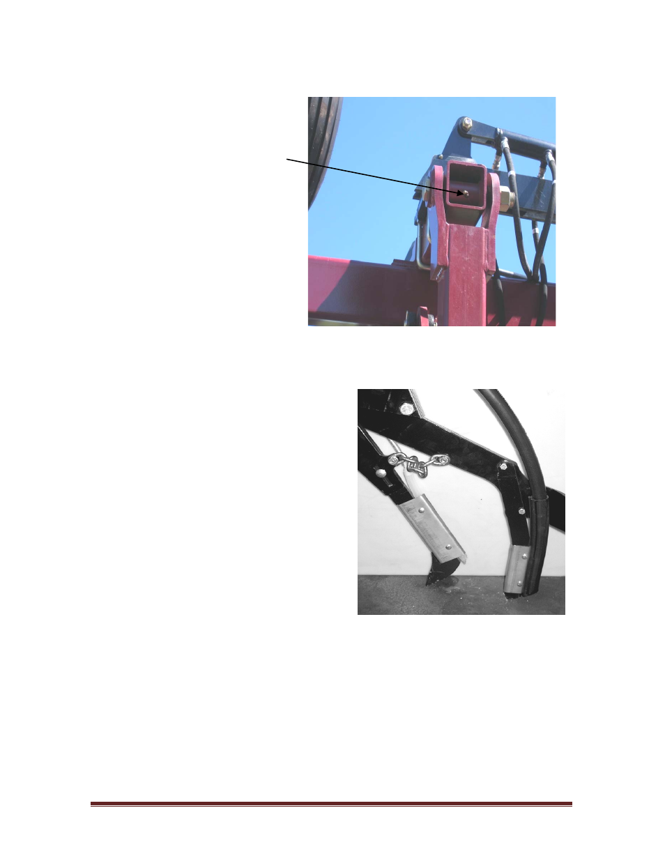 4 wing hinge points, 6 seed/fertilizer knives, Seed/fertilizer knives | Seed Hawk TOOLBAR 2012 User Manual | Page 54 / 80