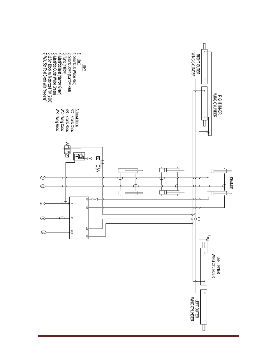 6 40’/50’/60’ 45 series hydraulics (2012), 40’/50’/60’ 45 series hydraulics (2012) | Seed Hawk TOOLBAR 2012 User Manual | Page 63 / 80