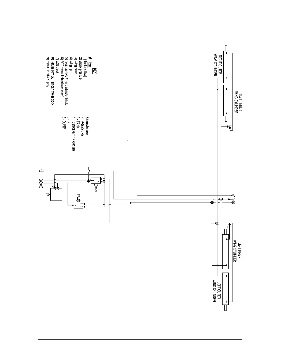 12 50’/60’ 45 series sct hydraulics (tbh) (2012), 50’/60’ 45 series sct hydraulics (tbh) (2012) | Seed Hawk TOOLBAR 2012 User Manual | Page 69 / 80