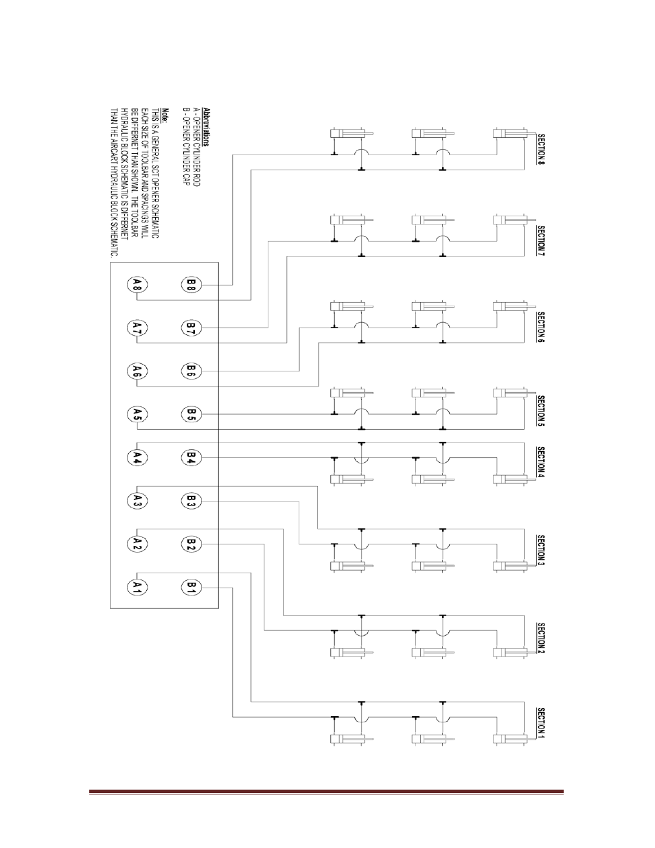 13 opener hydraulics for sct toolbars (2012), Opener hydraulics for sct toolbars (2012) | Seed Hawk TOOLBAR 2012 User Manual | Page 70 / 80