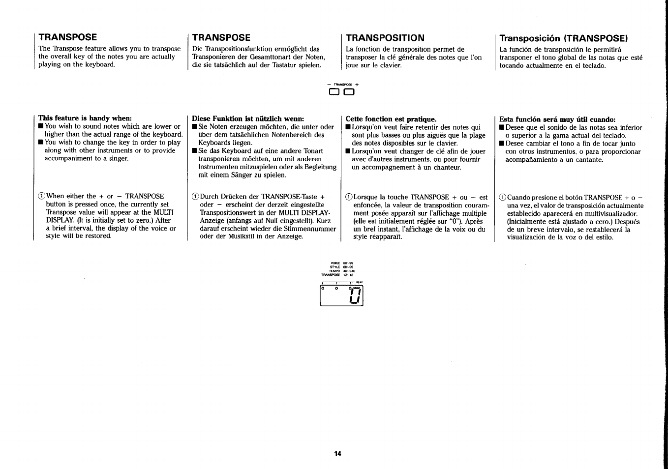 Yamaha PSS-390 User Manual | Page 15 / 47