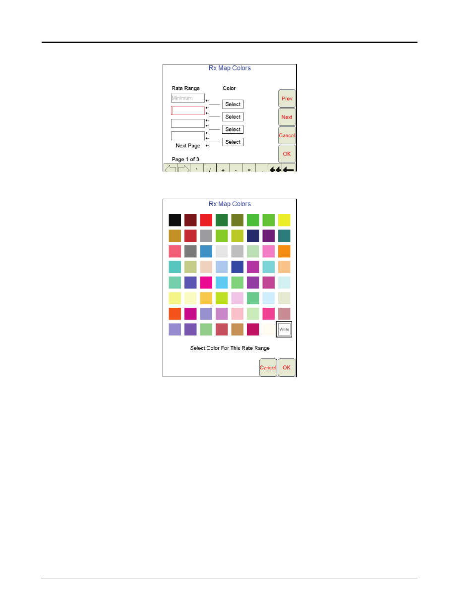 Editing a rx color template | Seed Hawk Raven 2011 User Manual | Page 106 / 248