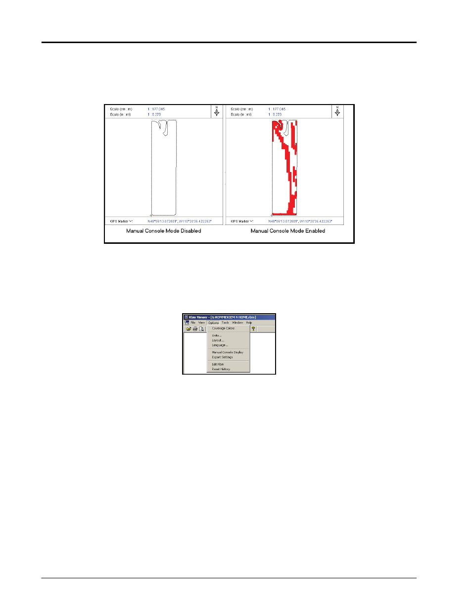 Enabling manual console display, Export settings | Seed Hawk Raven 2011 User Manual | Page 192 / 248