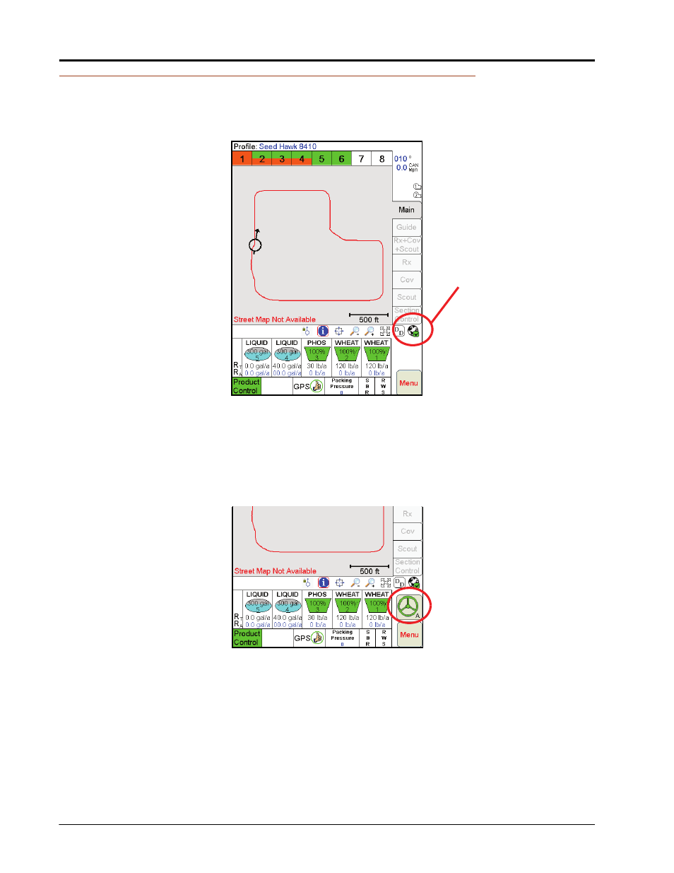Wireless communication status, Smartrax™ status indicator | Seed Hawk Raven 2011 User Manual | Page 84 / 248