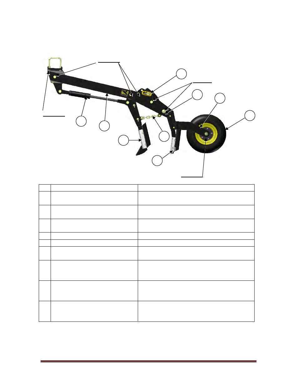 10 openers, 1 quick pin opener | Seed Hawk TOOLBAR 2011 User Manual | Page 24 / 72