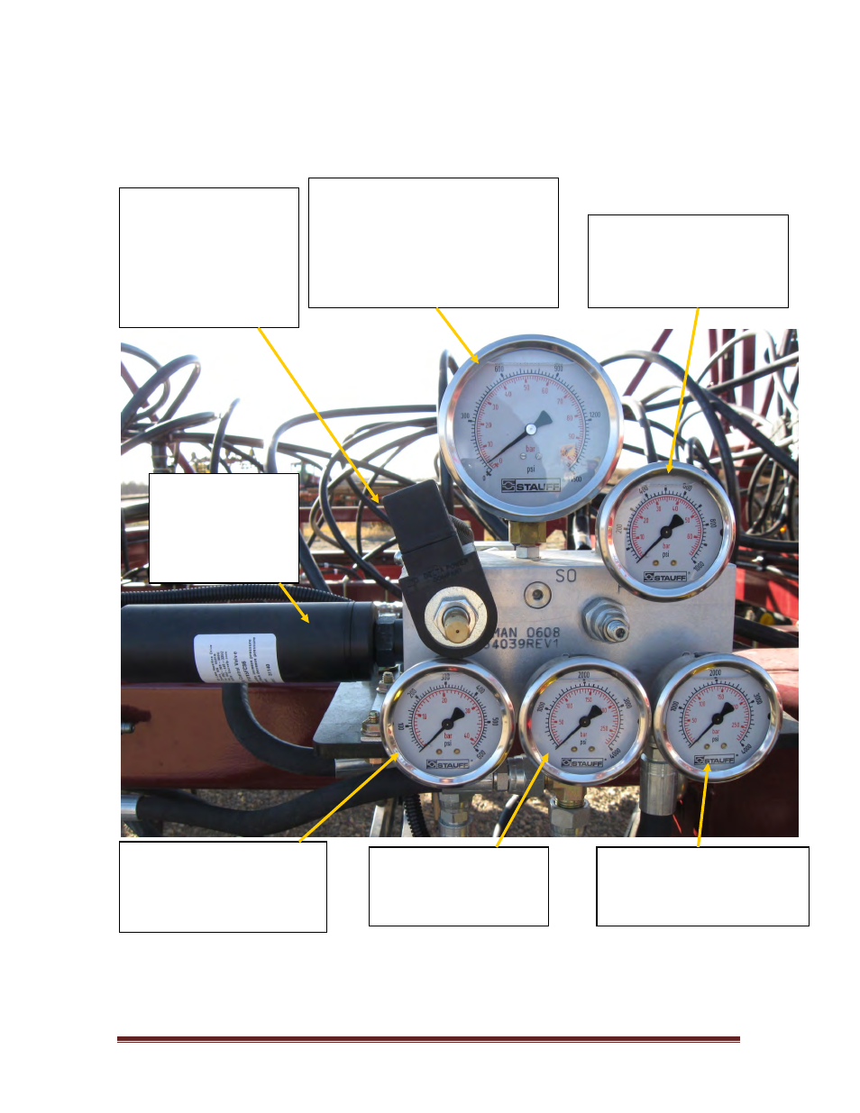 4 hydraulic manifold description | Seed Hawk TOOLBAR 2011 User Manual | Page 29 / 72