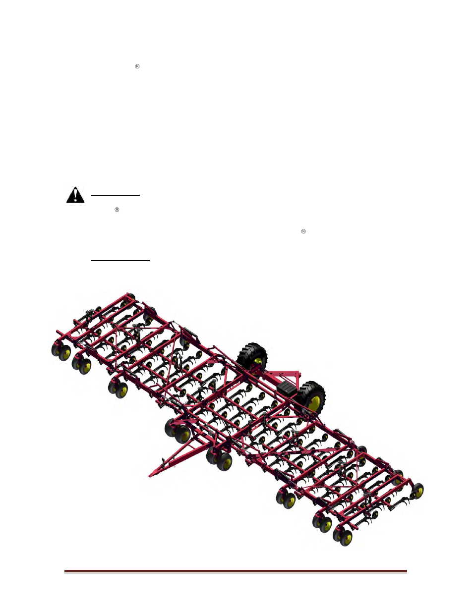 1 description of the machine, 2 illustration of the machine | Seed Hawk TOOLBAR 2011 User Manual | Page 7 / 72