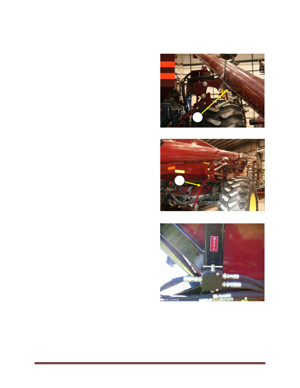 Auger transport position, 4 auger transport position | Seed Hawk Ground Drive: Granular & Liquid 2011 User Manual | Page 24 / 78