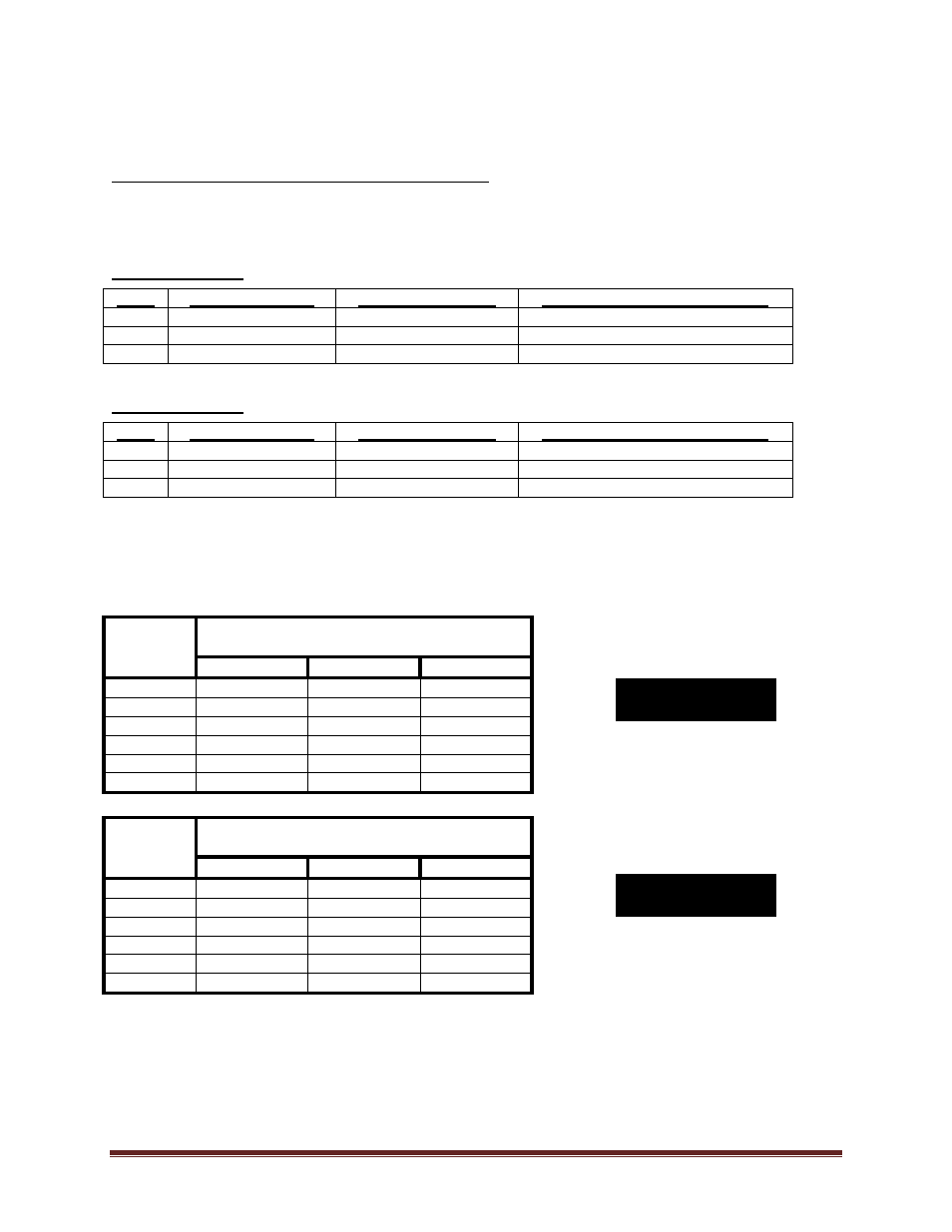 Liquid pump gear ratios, Orifice selection table, 9 liquid pump gear ratios | 1 orifice selection table, 5l32 axle, 10” spacing 12” spacing | Seed Hawk Ground Drive: Granular & Liquid 2011 User Manual | Page 44 / 78