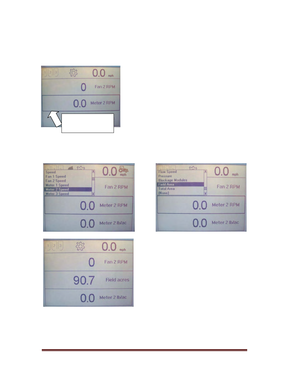 Item menu, 4 item menu | Seed Hawk Ground Drive: Granular & Liquid 2011 User Manual | Page 54 / 78
