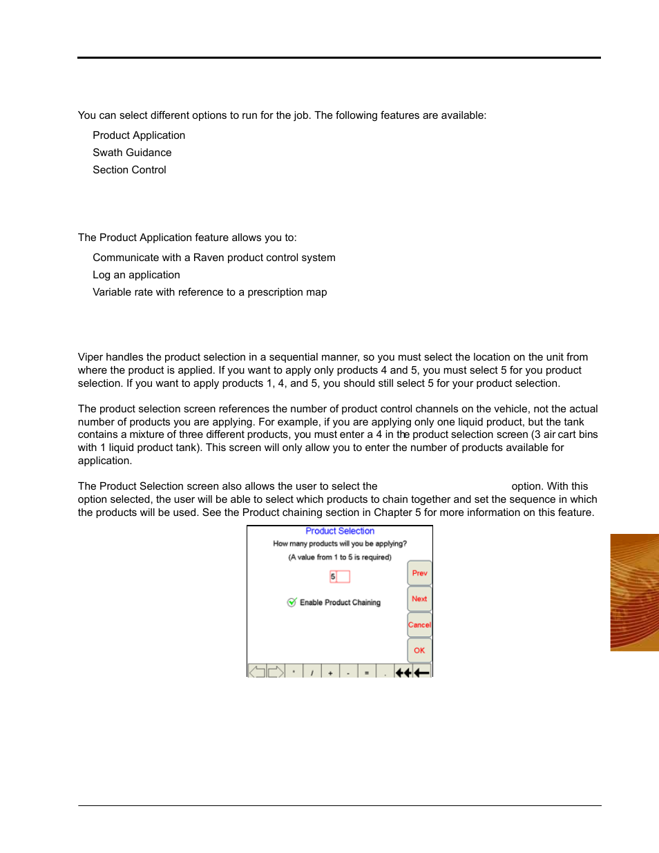 Product application | Seed Hawk Raven 2010 User Manual | Page 125 / 248
