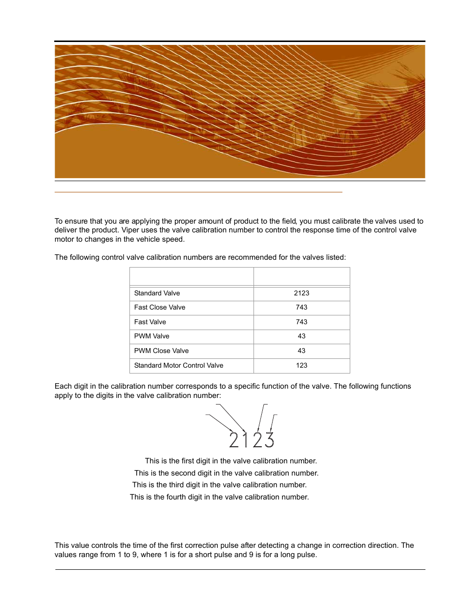 Calculating valve calibration, Valve backlash digit, Appendix d | Seed Hawk Raven 2010 User Manual | Page 217 / 248