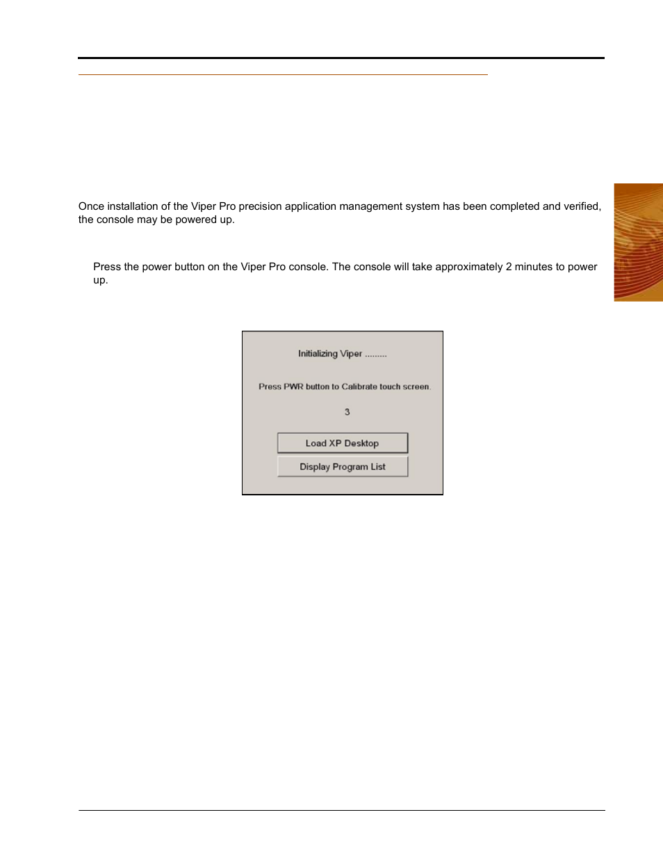 Start up | Seed Hawk Raven 2010 User Manual | Page 23 / 248