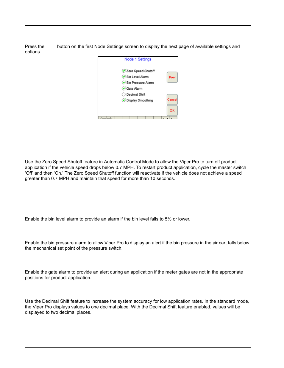 Node settings screen (page 2) | Seed Hawk Raven 2010 User Manual | Page 44 / 248