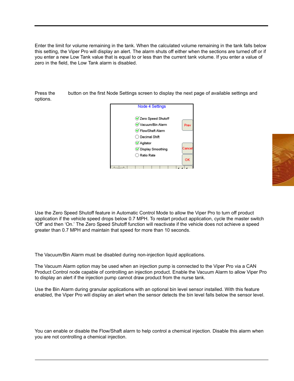 Node settings screen (page 2) | Seed Hawk Raven 2010 User Manual | Page 47 / 248