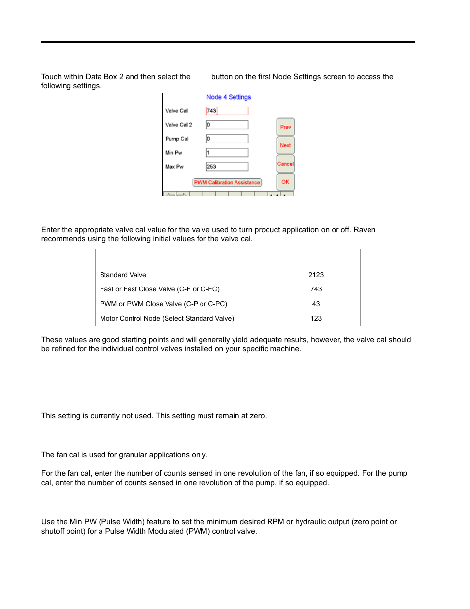 Node settings screen (page 2) | Seed Hawk Raven 2010 User Manual | Page 56 / 248