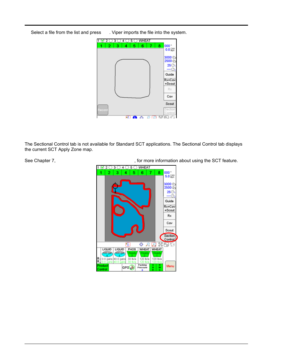 Section control tab | Seed Hawk Raven 2010 User Manual | Page 94 / 248