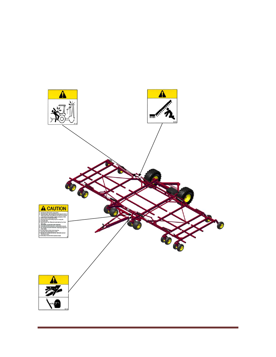 9 safety signs | Seed Hawk TOOLBAR 2010 User Manual | Page 15 / 73