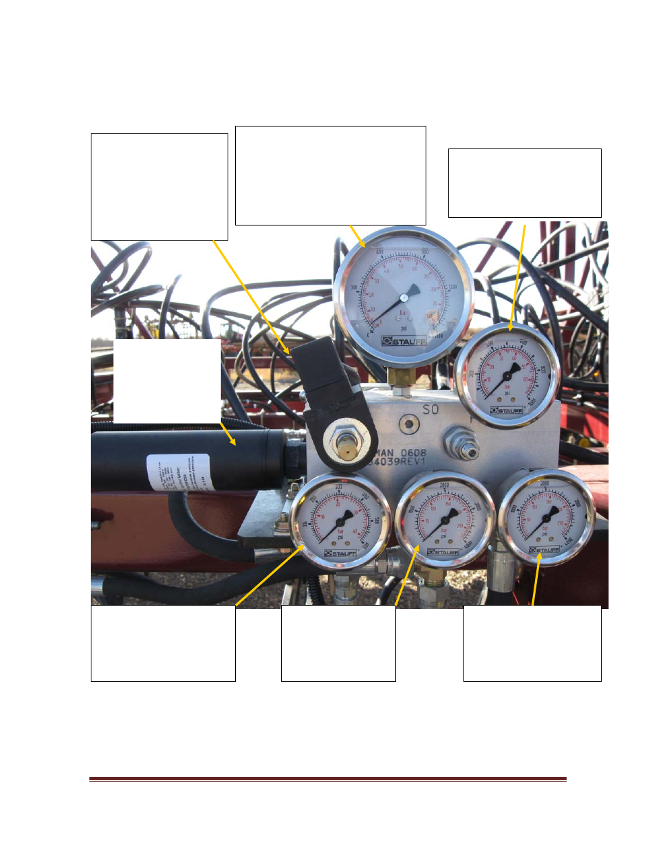 4 hydraulic manifold description | Seed Hawk TOOLBAR 2010 User Manual | Page 29 / 73