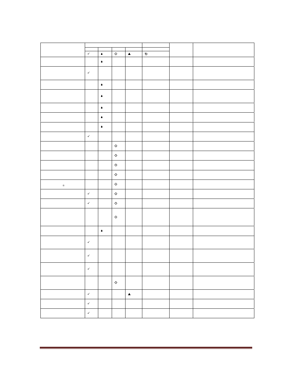 8 maintenance schedule, Seed hawk manual tool bar page 49 | Seed Hawk TOOLBAR 2010 User Manual | Page 52 / 73