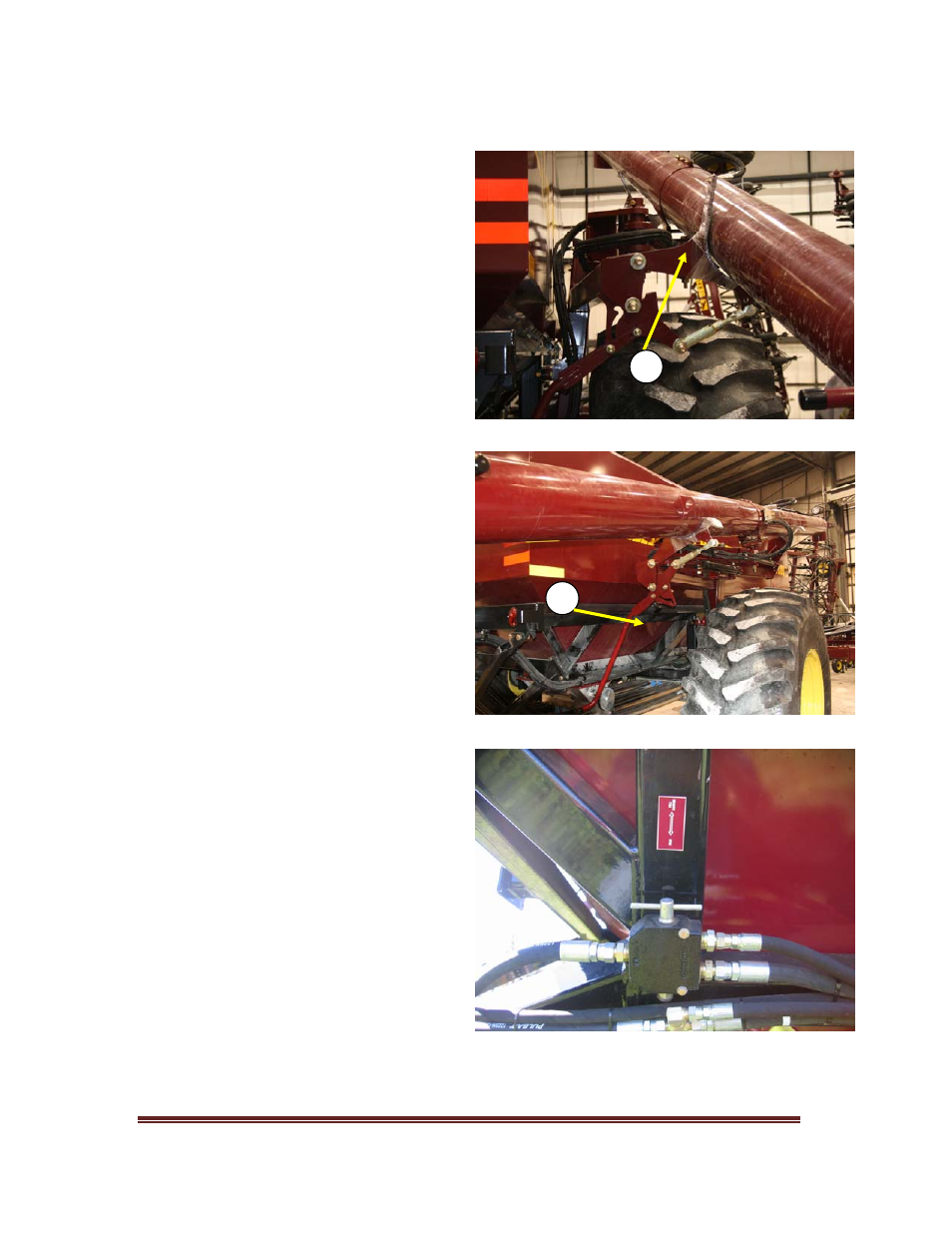 4 auger transport position | Seed Hawk GRANULAR AND LIQUID TANKS 2009 User Manual | Page 23 / 72
