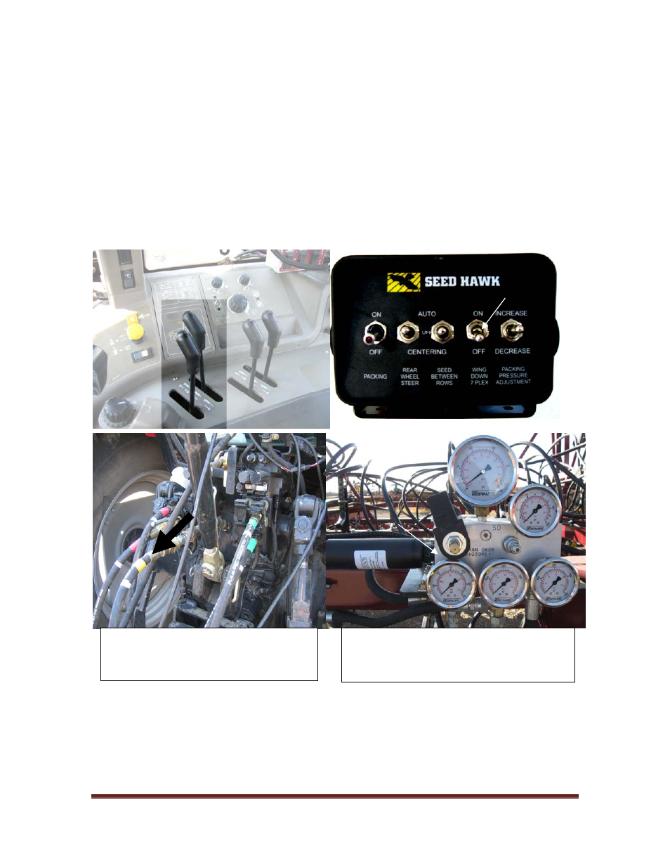 6 winging the 7-plex machine down | Seed Hawk TOOLBAR 2009 User Manual | Page 31 / 73
