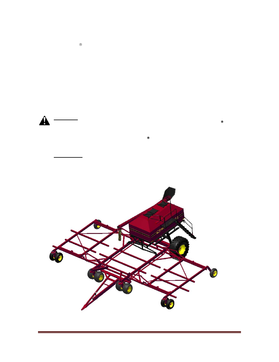 1 description of the machine, 2 illustration of the machine | Seed Hawk TOOLBAR 2009 User Manual | Page 7 / 73