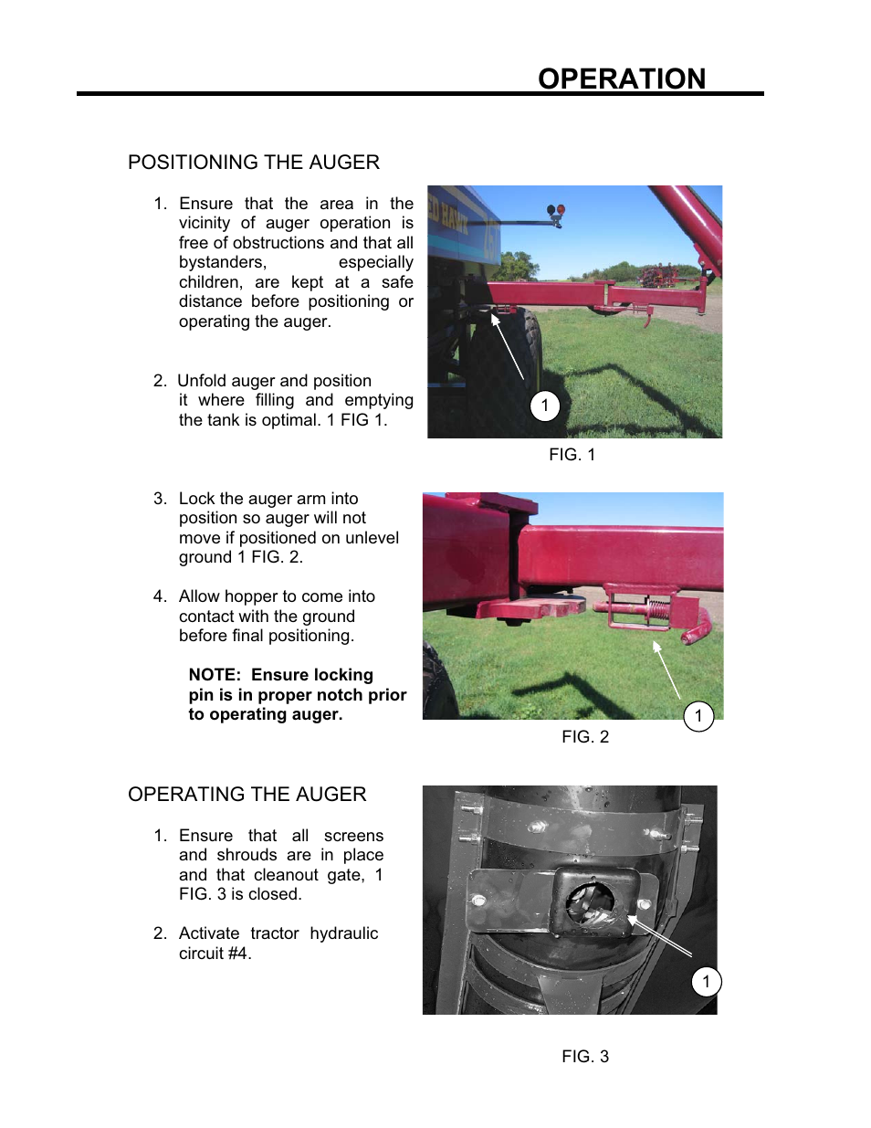 Operation | Seed Hawk GRANULAR AND LIQUID TANKS 2008 User Manual | Page 21 / 56
